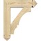 Ekena Millwork Balboa Arts and Crafts Rough Sawn Bracket w/ Offset Brace, Douglas Fir, 6"W x 20"D x 24"H BKT0604X20X24BOA03RDF - alternate 2